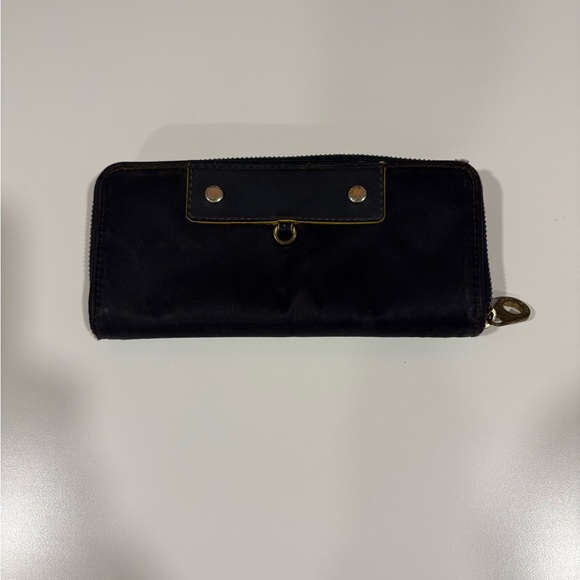 Marc by Marc Jacobs Bag + Wallet Bundle Navy Nylon Leather Trim - Picture 6 of 8